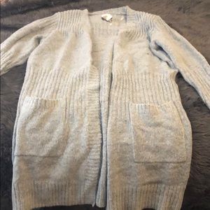 Gray Cardigan